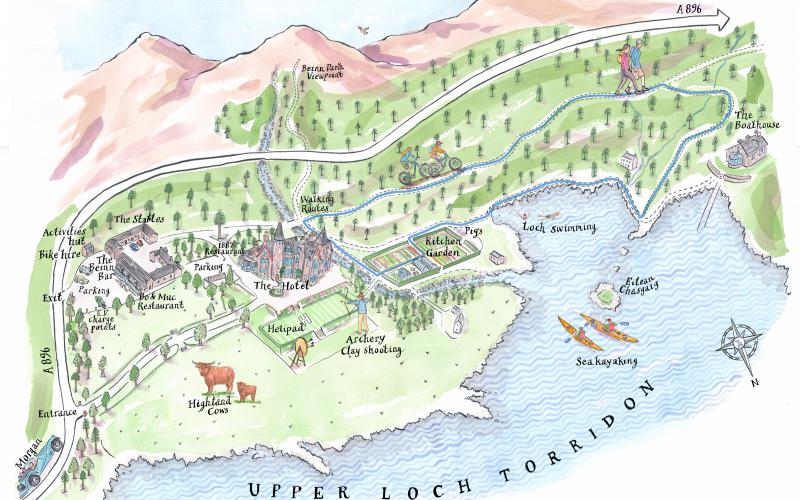 Torridon Hotel rebrand