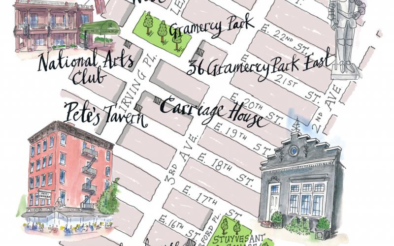 Gramarcy map -Walk with me New York