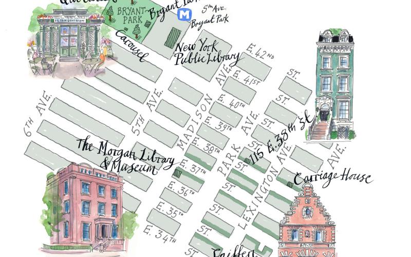Murray Hills map -Walk with me New York