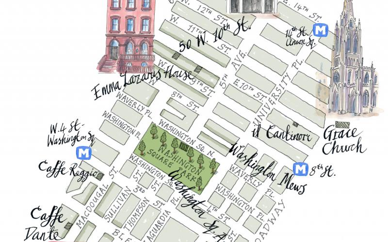 Greenwich Village map -Walk with me New York